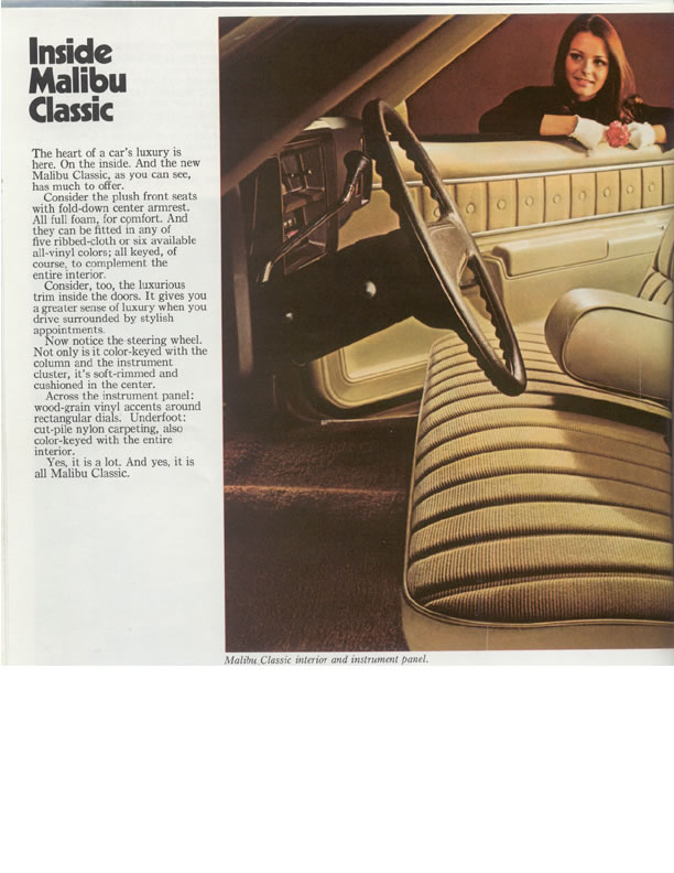 1974 Chev Chevelle Brochure Page 11